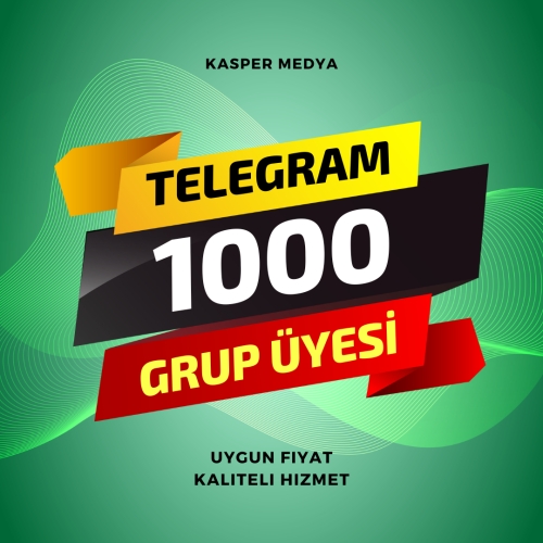  Telegram 1000 Kanal Üyesi  30 Gün Telafi